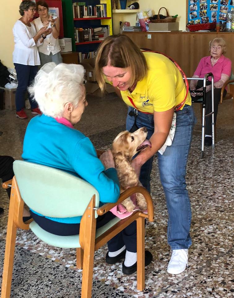club soroptimist vicenza lia bedogni residenza trento vicenza istituto trento vicenza ipab ilaria rebecchi gatte vicentine donne di vicenza anziani istituto anziani vicenza associazione angel dog vicenza pet therapy e gli anziani vicenza veneto pet therapy