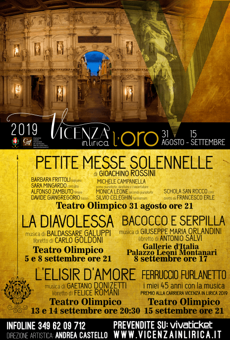 vicenza in lirica 2019 cosa fare in veneto musica vicenza concerti in veneto teatro olimpico ilaria rebecchi gatte vicentine concetto armonico